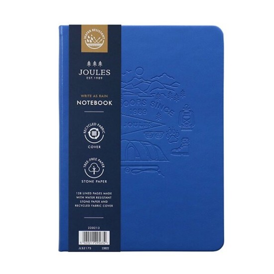 Joules B6 Blue Outdoor Notebook
