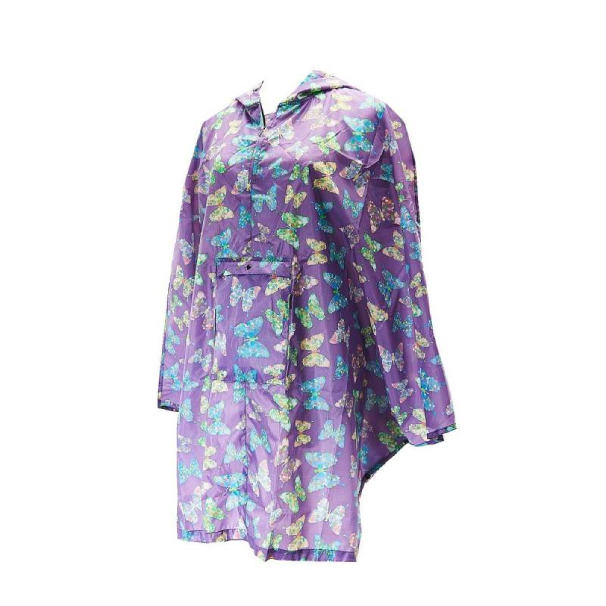 Eco Chic Butterfly Foldable Poncho 
