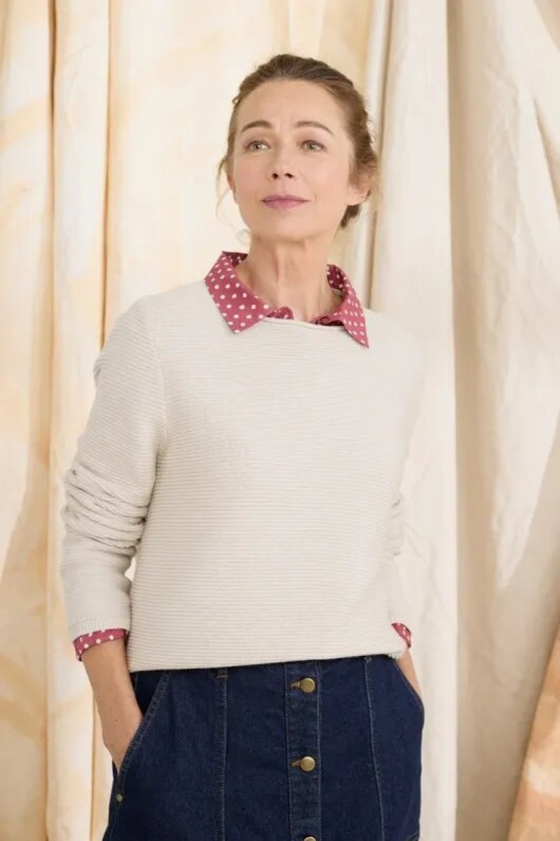 Seasalt Makers Jumper - Light Parsnip 