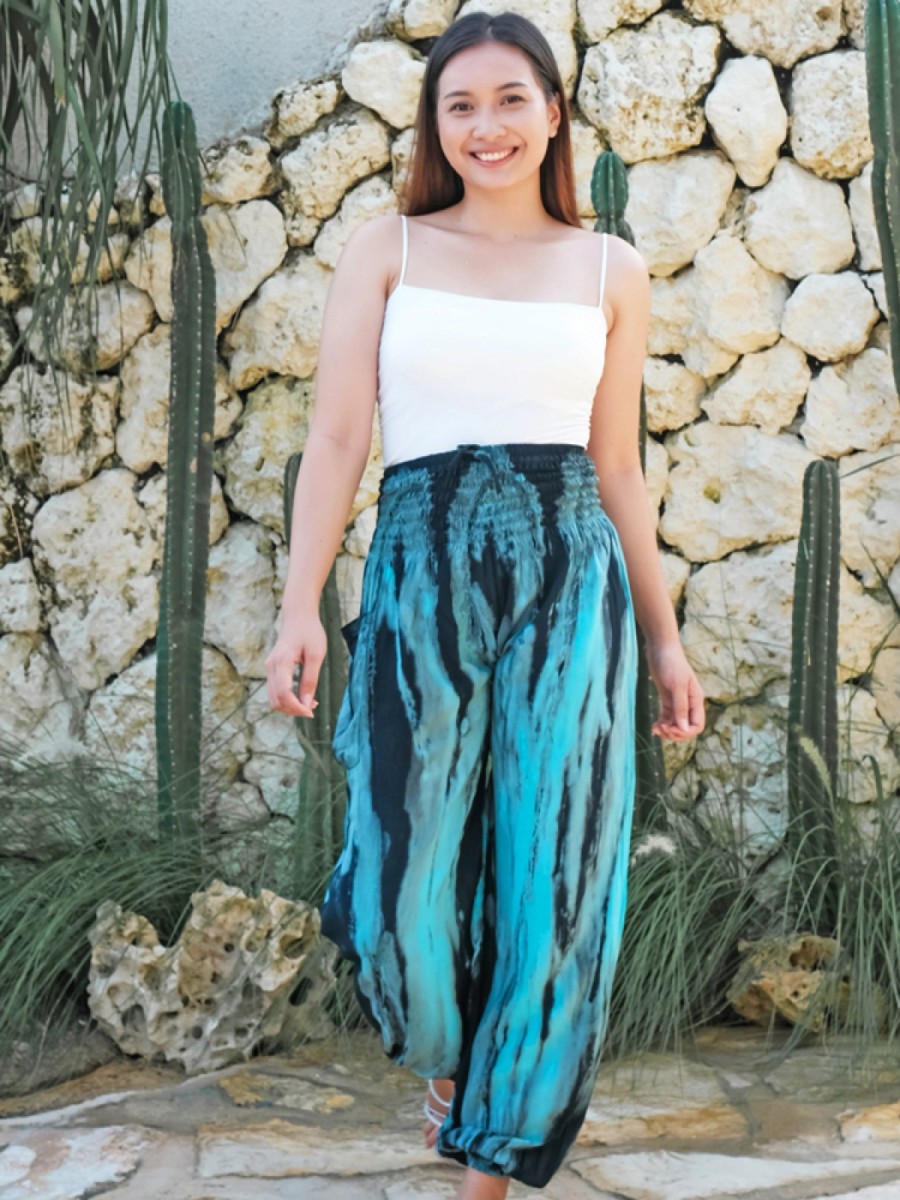 Lucy & Yak Addison Jeans: ORGANIC TWILL - Blue Tie Dye | eBay