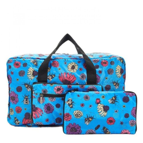 Eco Chic Lightweight Foldable Holdall Bee2 