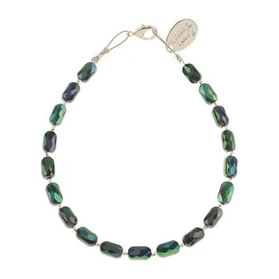 Carrie Elspeth Aspects Bracelet - Dark Green - B1842-43