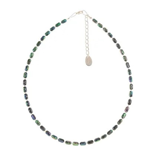 Carrie Elspeth Aspects Full Necklace - Dark Green - N1842