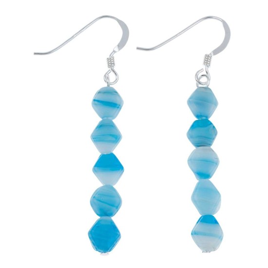 Carrie Elspeth Blue Ice Floe Earrings - EH1709