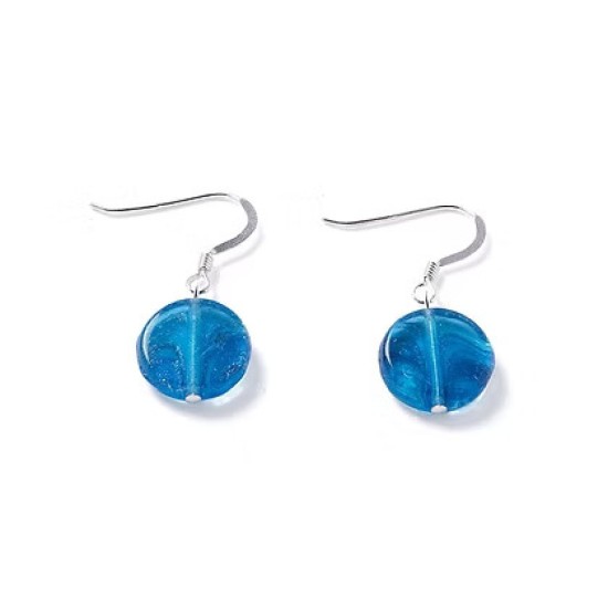Carrie Elspeth Blue Pennies Earrings - EH1887a