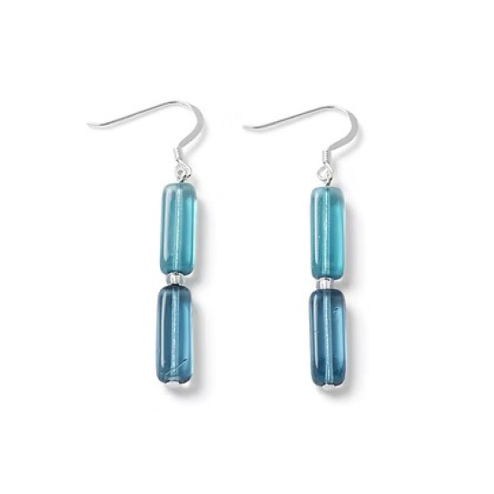 Carrie Elspeth Elements Beaded Earrings - Blues - EH1954A