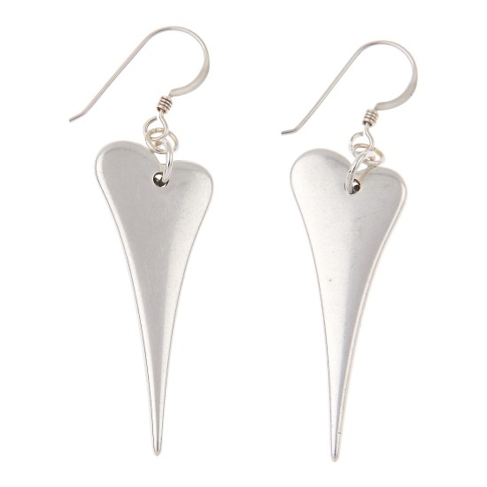 Carrie Elspeth Elongated Heart Earrings - EH1427