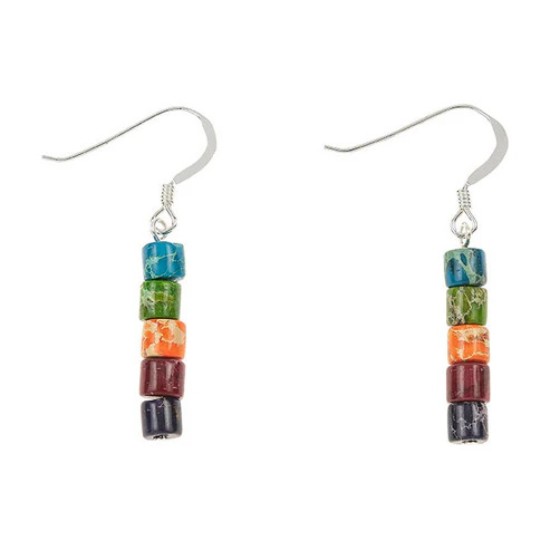 Carrie Elspeth Kaleidoscope Short Earrings - EH1880b