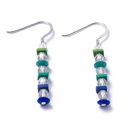 Carrie Elspeth Marine Confetti Earrings - EH1999-2000