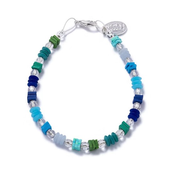 Carrie Elspeth Marine Confetti Trio Bracelet - B2001-02