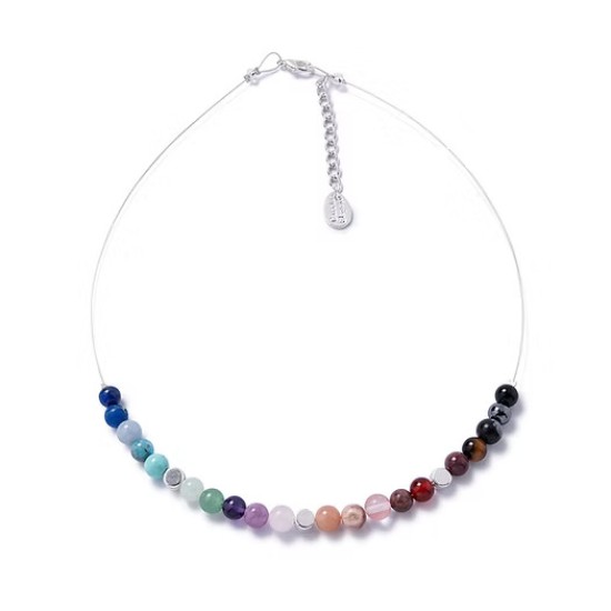 Carrie Elspeth Medley Gemstone Links Necklace - N1911