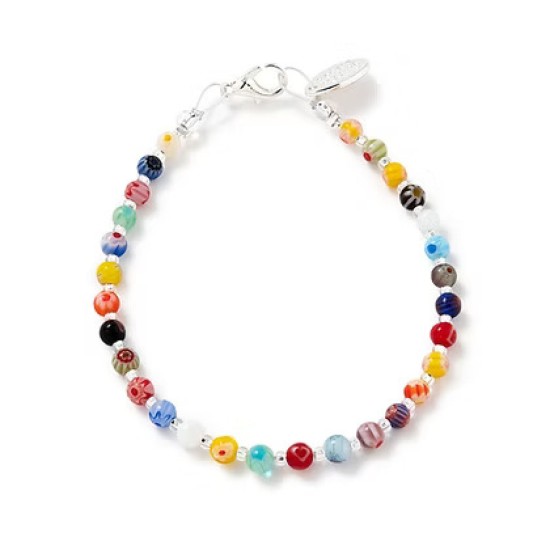 Carrie Elspeth Mini Millefiori Bracelet - B1912-13