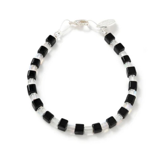 Carrie Elspeth Monochrome Geo Bracelet - B1934-35