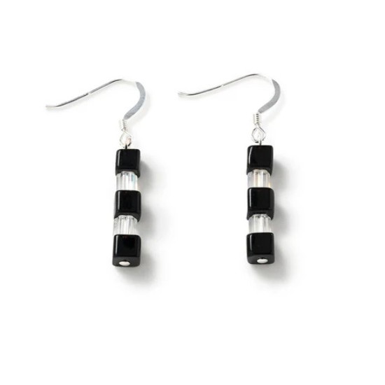 Carrie Elspeth Monochrome Geo Earrings - EH1934-35