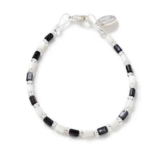 Carrie Elspeth Monochrome Seashell Bracelet - B1918-19