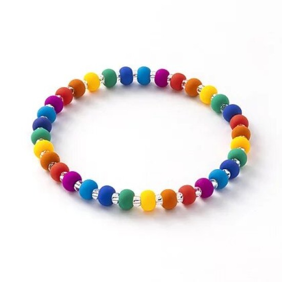 Carrie Elspeth Rainbow Carnival Bracelet - B1733-34