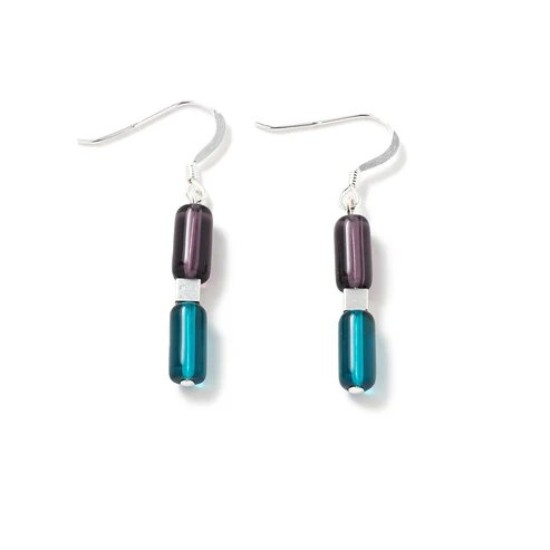 Carrie Elspeth Rainbow Lights Earrings - Blue - EH1928C