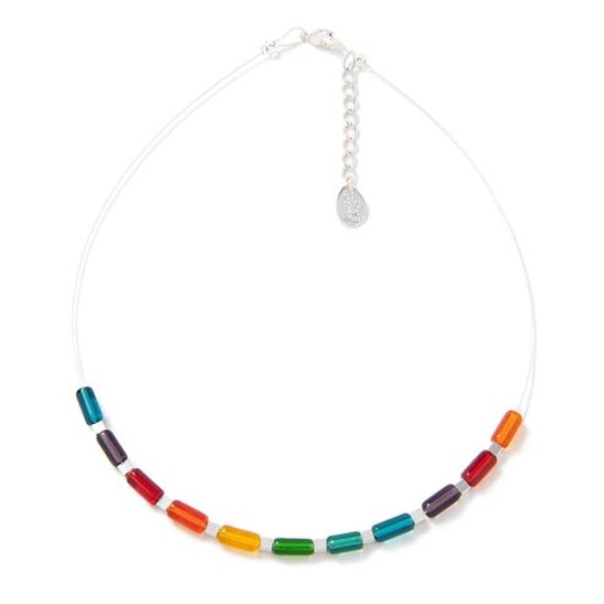 Carrie Elspeth Rainbow Lights Links Necklace - N1929