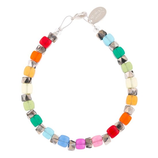 Carrie Elspeth Rainbow Sparkle Bracelet - B1565-1567