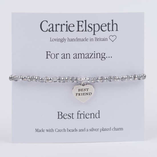 Carrie Elspeth Sentiment Bracelet - For an Amazing Best Friend - BB092