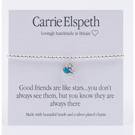 Carrie Elspeth Sentiment Bracelet - Good Friends - BB099