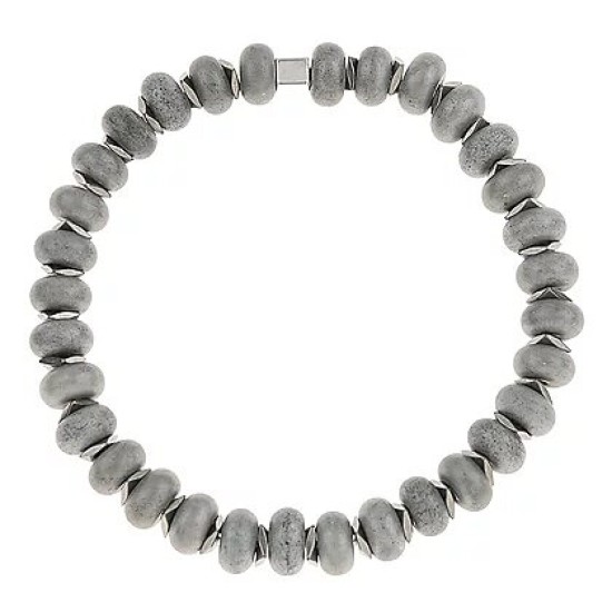 Carrie Elspeth Silver Nuggets Bracelet - B1738-39