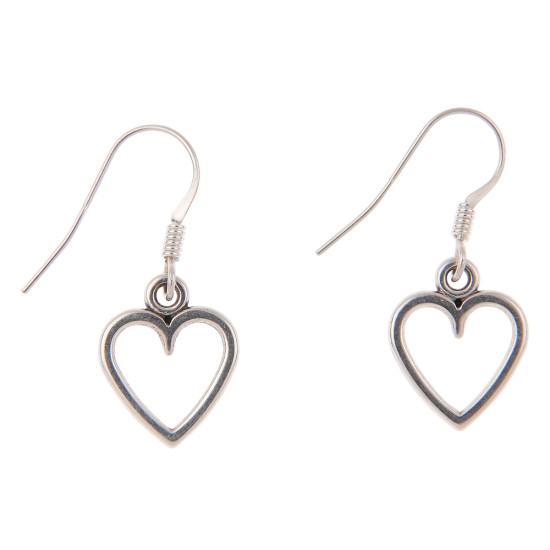 Carrie Elspeth EE060 Small Open Heart Earrings
