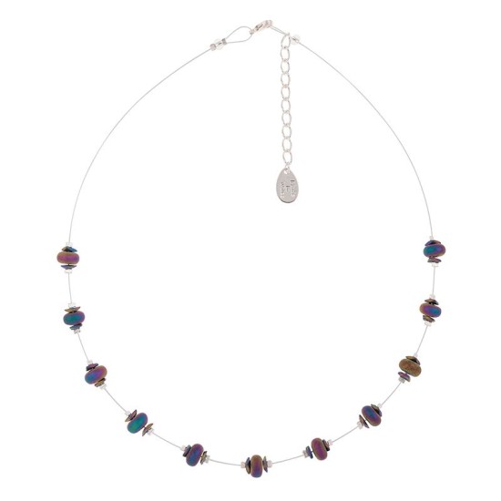 Carrie Elspeth Spectrum Nuggets Spaced Necklace - N1576