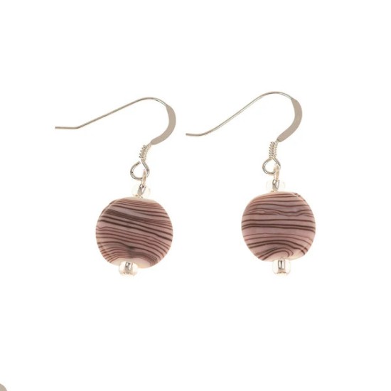 Carrie Elspeth Strata Lilac Earrings - EH1863F