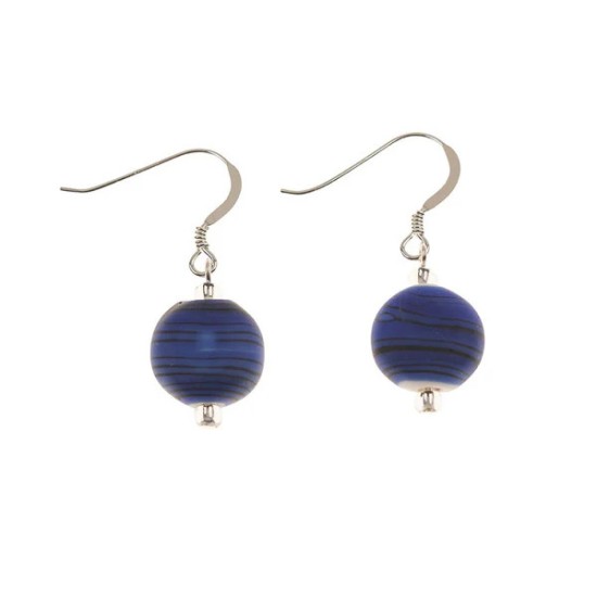 Carrie Elspeth Strata Royal Blue Earrings - EH1863B