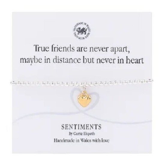 Carrie Elspeth True Friends Sentiment Bracelet - BB336