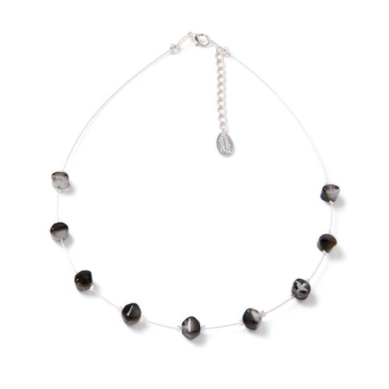 Carrie Elspeth Wisps Necklace - Black - N1960