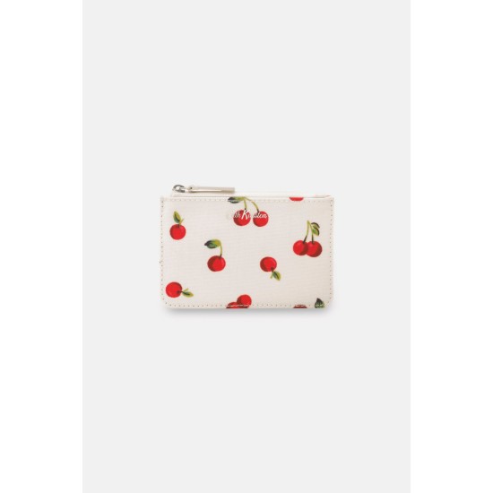 Cath Kidston Cherries Small Card & Coin Purse - Ivory
