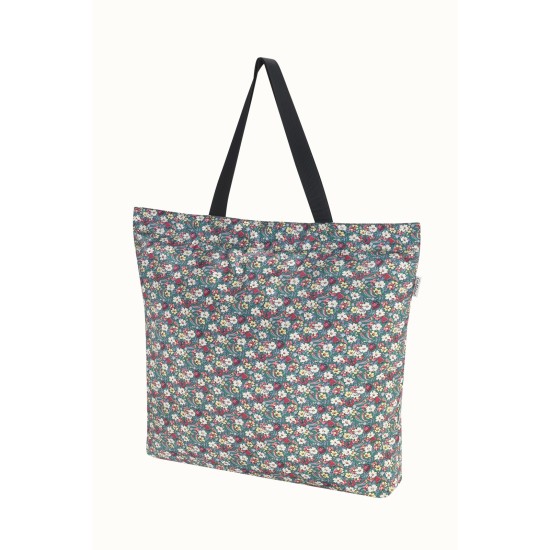 Cath Kidston Self Care Ditsy Large Foldaway Tote - Green