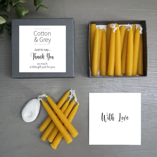 Cotton & Grey Just To Say Thank You Candles