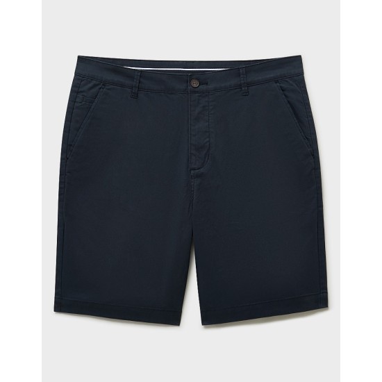 Crew Clothing Mens Bermuda Chino Stretch Shorts in Navy