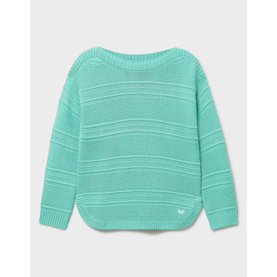 Crew Clothing Tali Jumper in Aqua