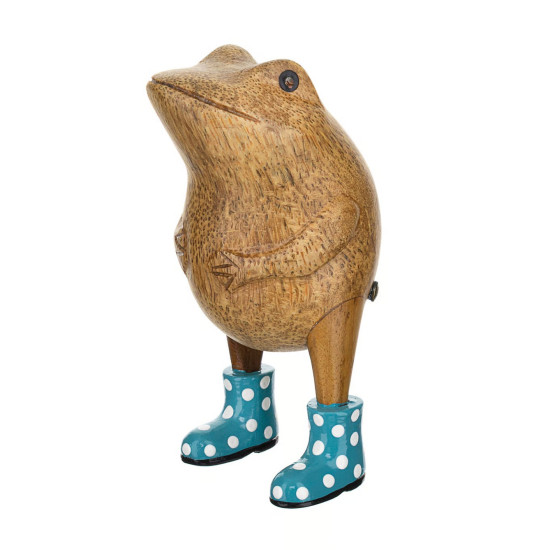 DCUK Jolly Frogs Spotty Boots - Blue