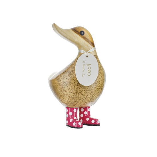 DCUK Spotty Boots Ducky - Pink