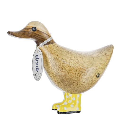 DCUK Spotty Boots Ducky - Yellow