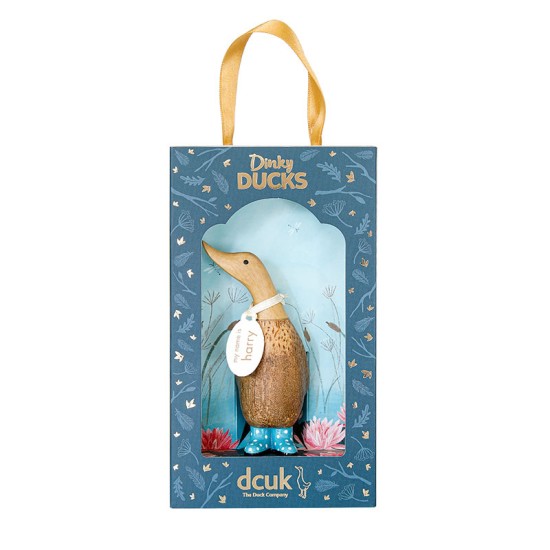 DCUK Spotty Boots Dinky Duck - Blue