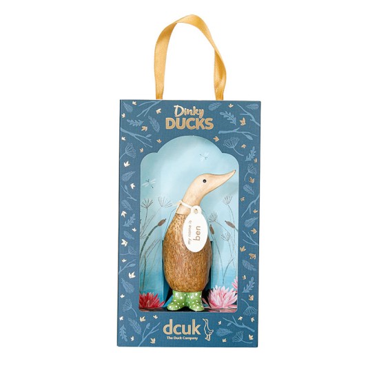 DCUK Spotty Boots Dinky Duck - Green