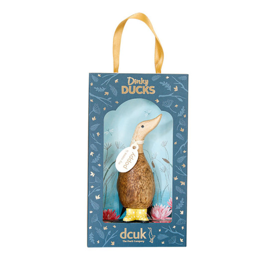 DCUK Spotty Boots Dinky Duck - Yellow