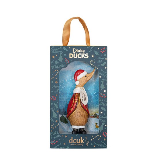 DCUK Traditional Christmas Dinky Duck - Santa