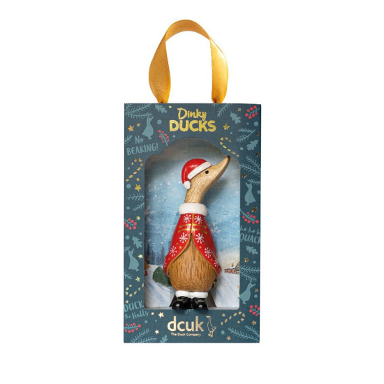 DCUK Traditional Christmas Dinky Duck - Santa