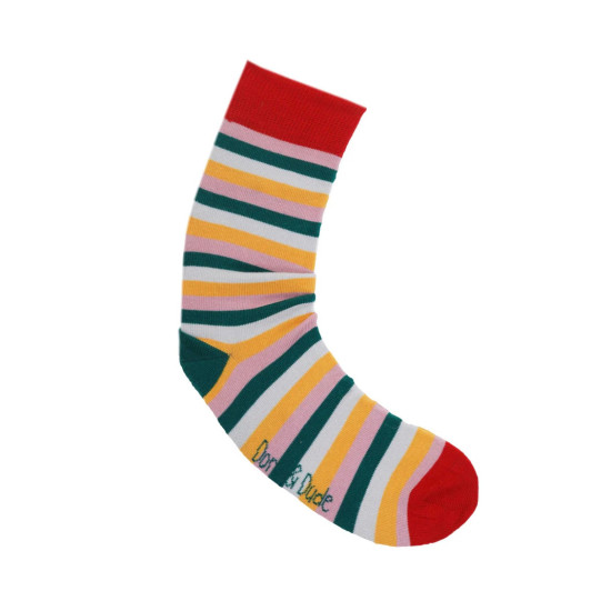 Doris & Dude DDS2225 Pink Stripe Bamboo Socks