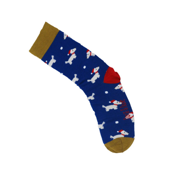 Doris & Dude DDS2262 Navy Scotty Bamboo Socks