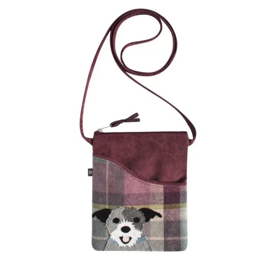 Earth Squared Dog Applique Sling Bag