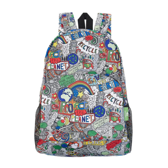 Eco Chic Lightweight Foldable Backpack - Save The Planet