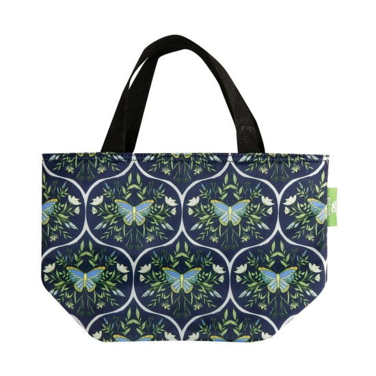 Eco Chic Lightweight Foldable Lunch Bag - Butterflies